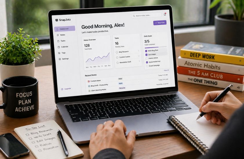 Productivity Tool Snapjotz com